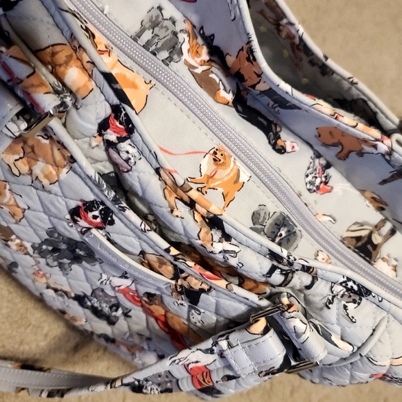 Vera Bradley, Dog Show Tote Bag - Grayish Blue - Picture 8 of 11